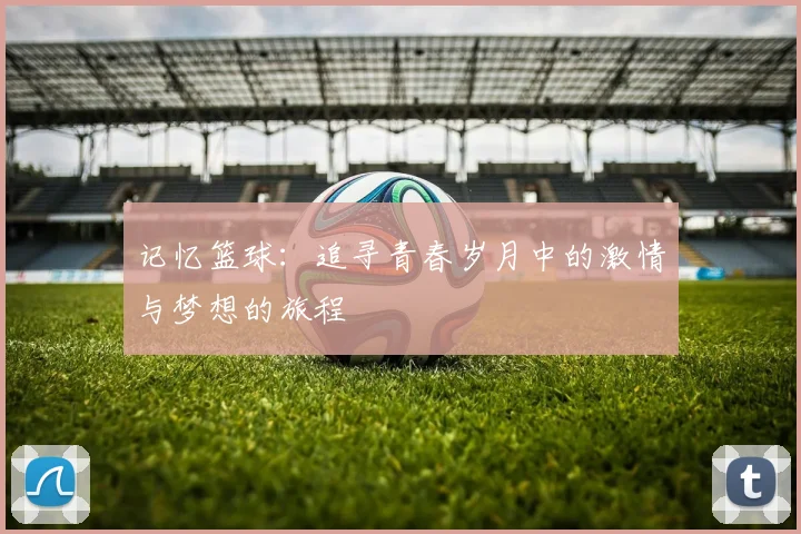 记忆篮球：追寻青春岁月中的激情与梦想的旅程